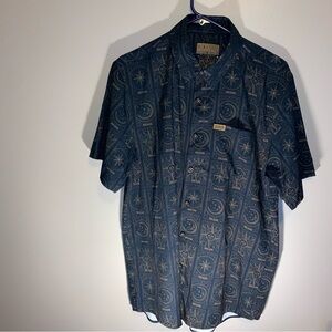 Dixxon Flannel Co. Size Medium  Tarot Card Astrology Shirt Black Short Sleeves